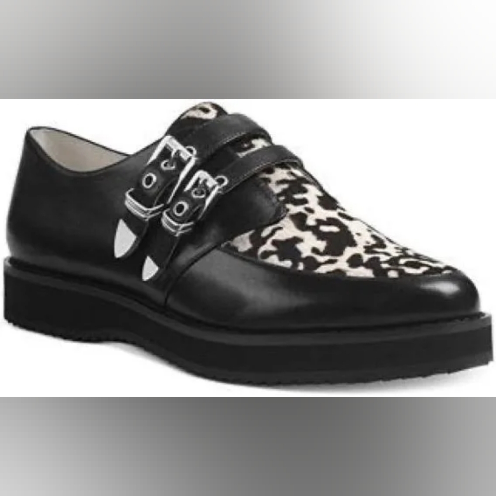 Michael Kors Cassie Loafers in White and Black
